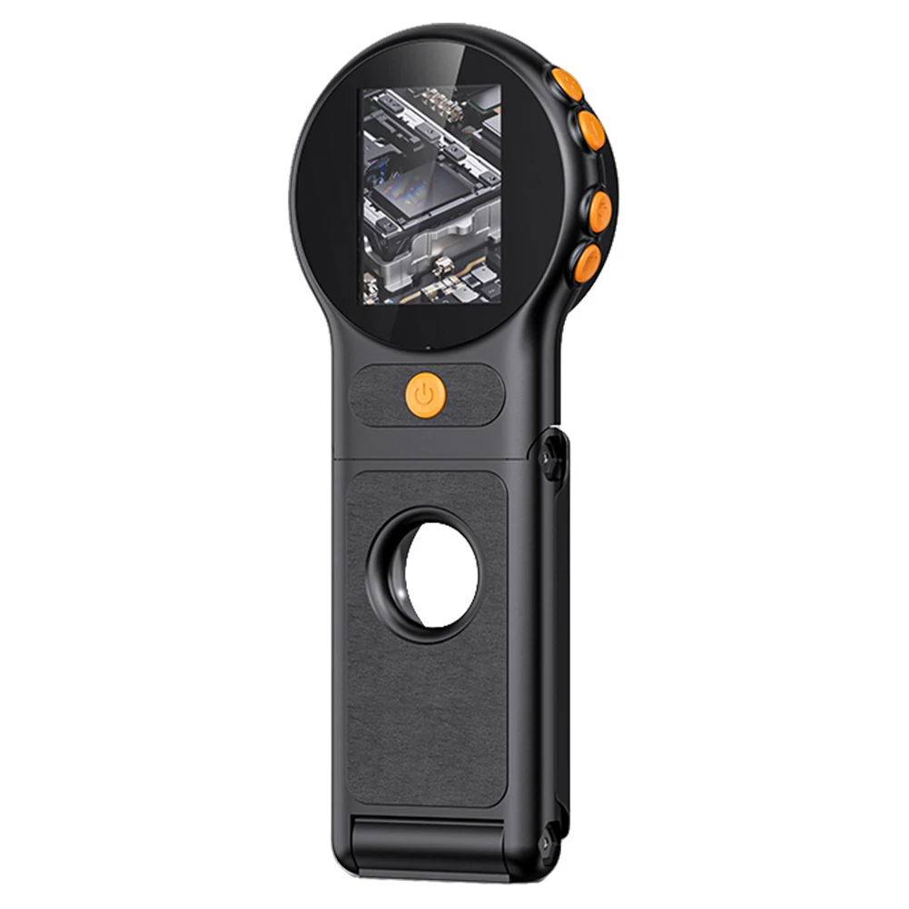 Folding Digital Electronic Microscope Autofocus Video Microscopes Foldable Magnifying Glass with 8leds 500X Zoom Magnifying