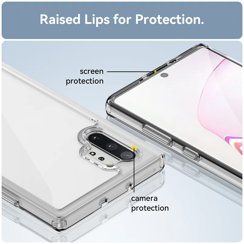 Shockproof Clear Transparent Case Cover