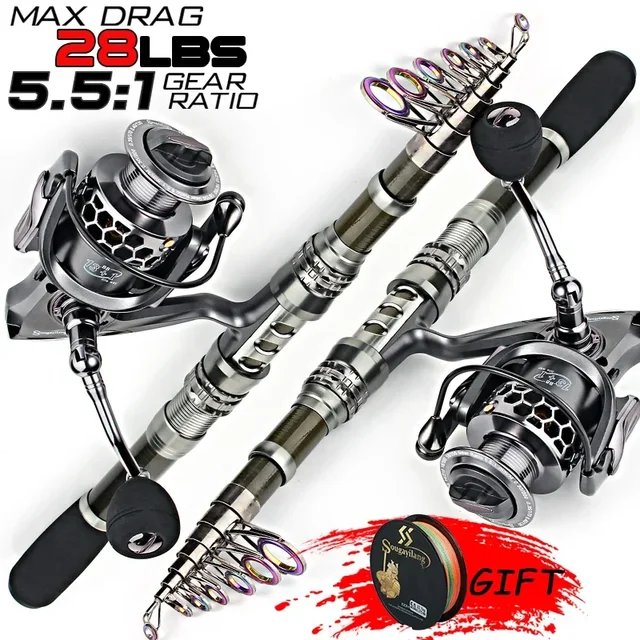 Sougayilang Fishing Rod and Reel 1