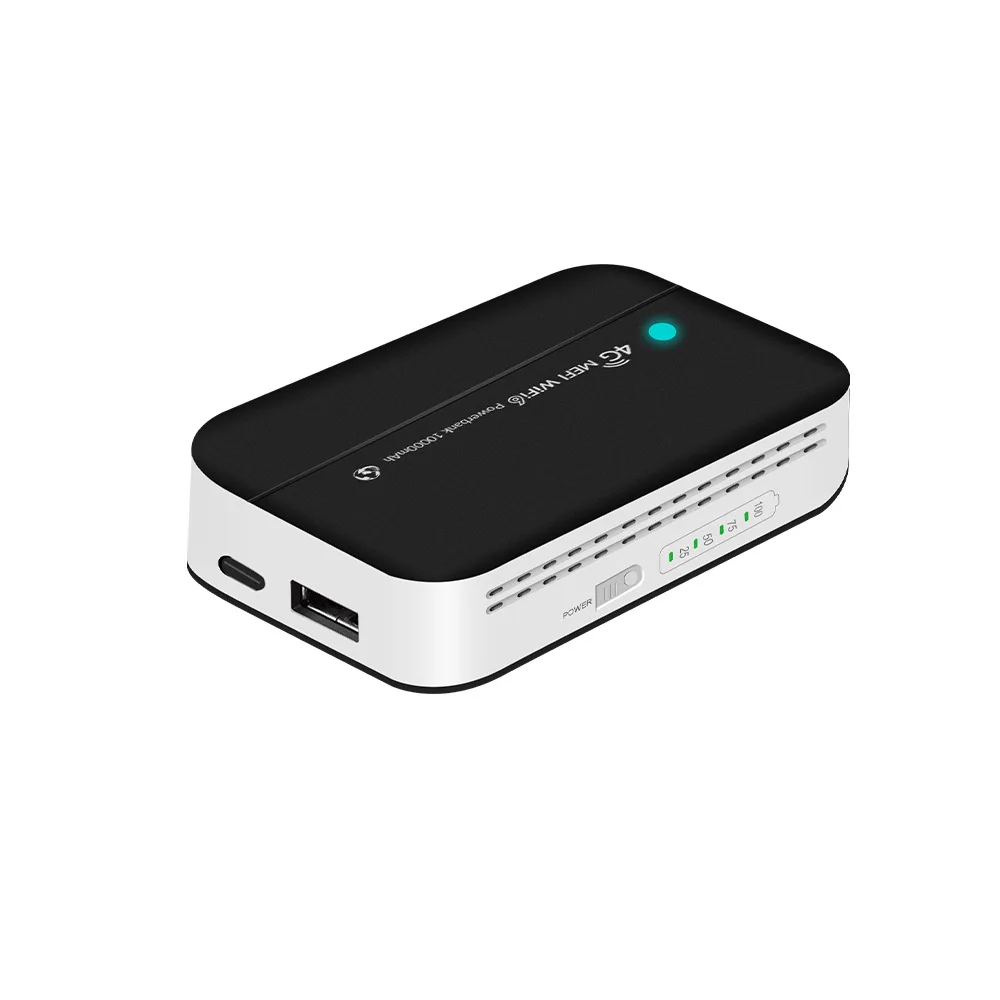 GOWENIC Point D'accès Mobile 4G LTE, Périphérique Wi-FI 5G débloqué, Routeur 300 Mbps avec