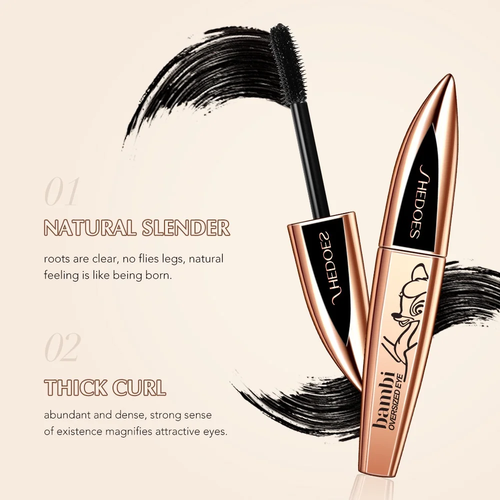 Intense Black Waterproof Mascara for Women - Long-Lasting Formula