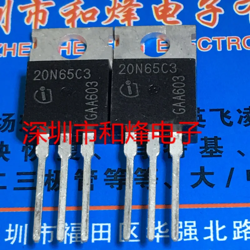 

Бесплатная доставка 20N65C3 SPP20N65C3 TO-220 650V 20.7A 20 шт.