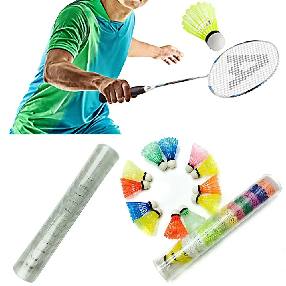Badminton Shuttlecocks 6/12PCS Windproof Foam Ball