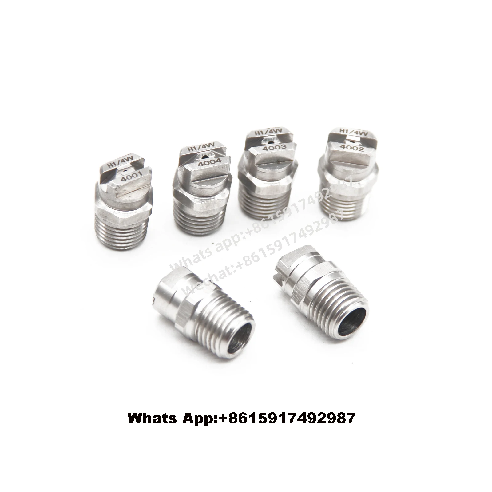 

1/8"1/4" SS304 Vee Jet Flat Fan Spray Nozzle Industrial / Factory Cleaning Dust Removal Nozzle Washing 11001 9502 8003 6504