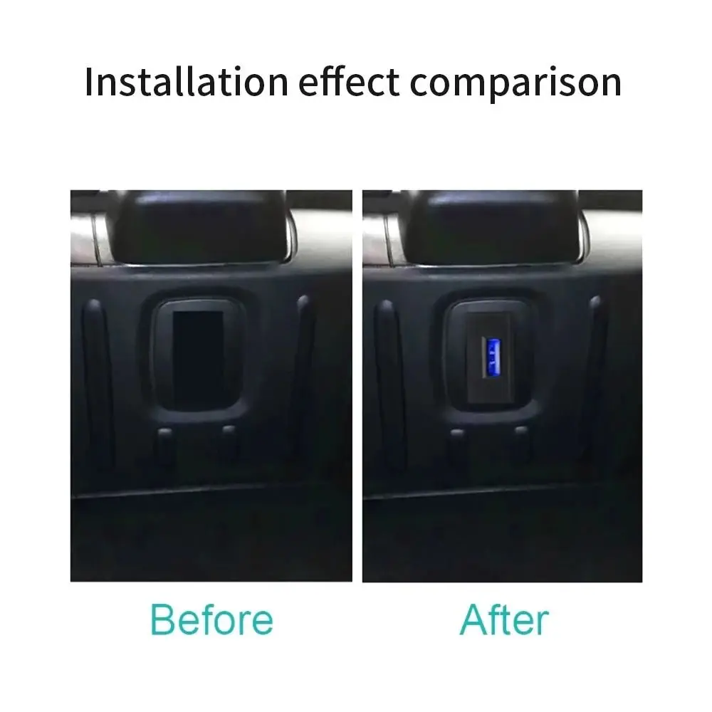 Adattatore per caricabatterie per telefono cellulare 12V Presa per stazione di ricarica automatica per moto Adattatore di alimentazione Presa per caricabatterie USB Caricatore per auto USB - immagine 3