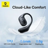 Baseus Eli 2i Fit Open-Ear Earphones True Wireless Bluetooth 6.0 Ear Hooks Headphones IPX5 Waterproof Sports Earbuds Bass Boost - Image 2