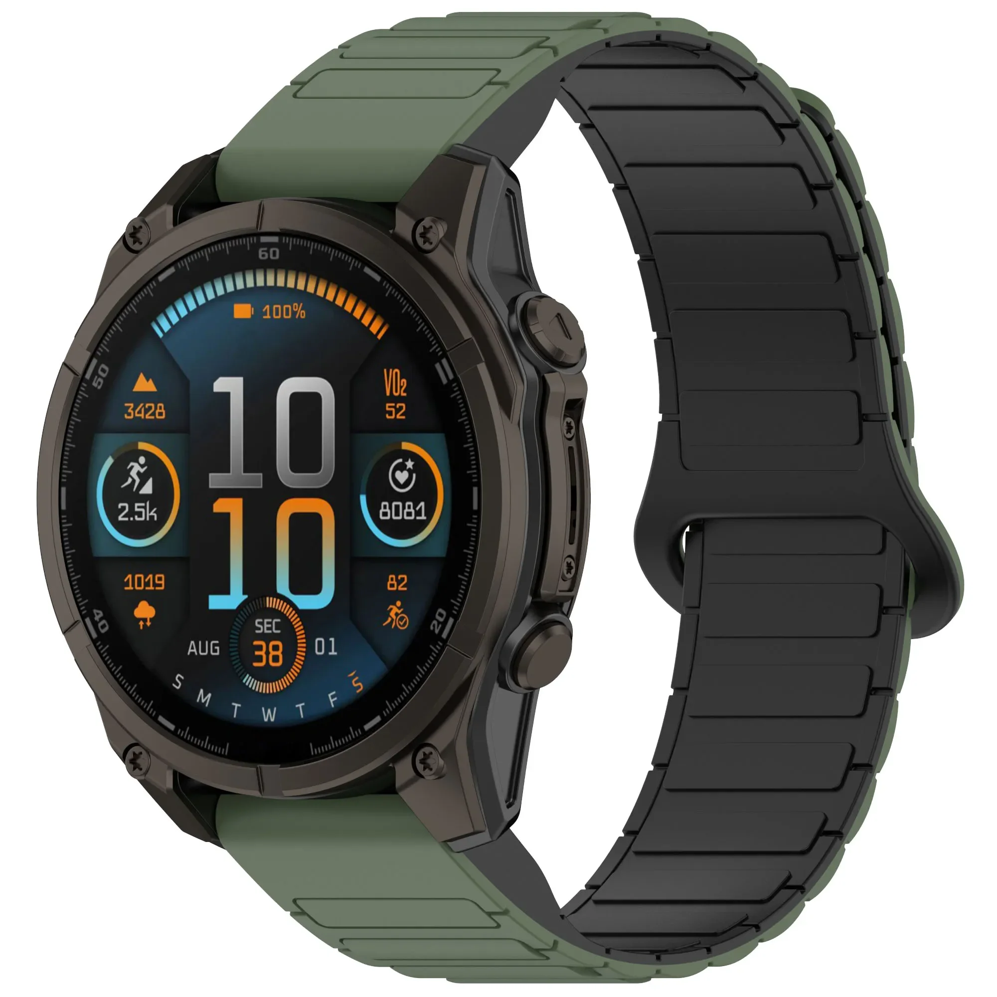 Magnetic Silicone Band - Versatile Quick Fit Bracelet Wrist Strap