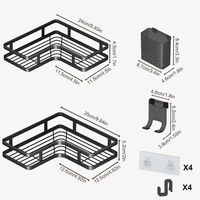 Shower Caddy Basket Shelf Storage Rack