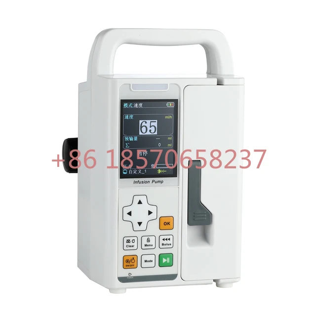 

Hot Sell TFT Color Screen Medical Hospital Equipment Portable Infusion Pump