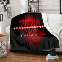 New Sofa Bed Blanket Soft Warm Criminal minds 3D Print Blanket Cover Fleece Throw Blanket Adult Children's blanket 2