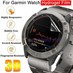 Premium Protective Hydrogel Film: Anti - Scratch Screen Protector - 5PCS (Garmin Fenix 6X Pro)