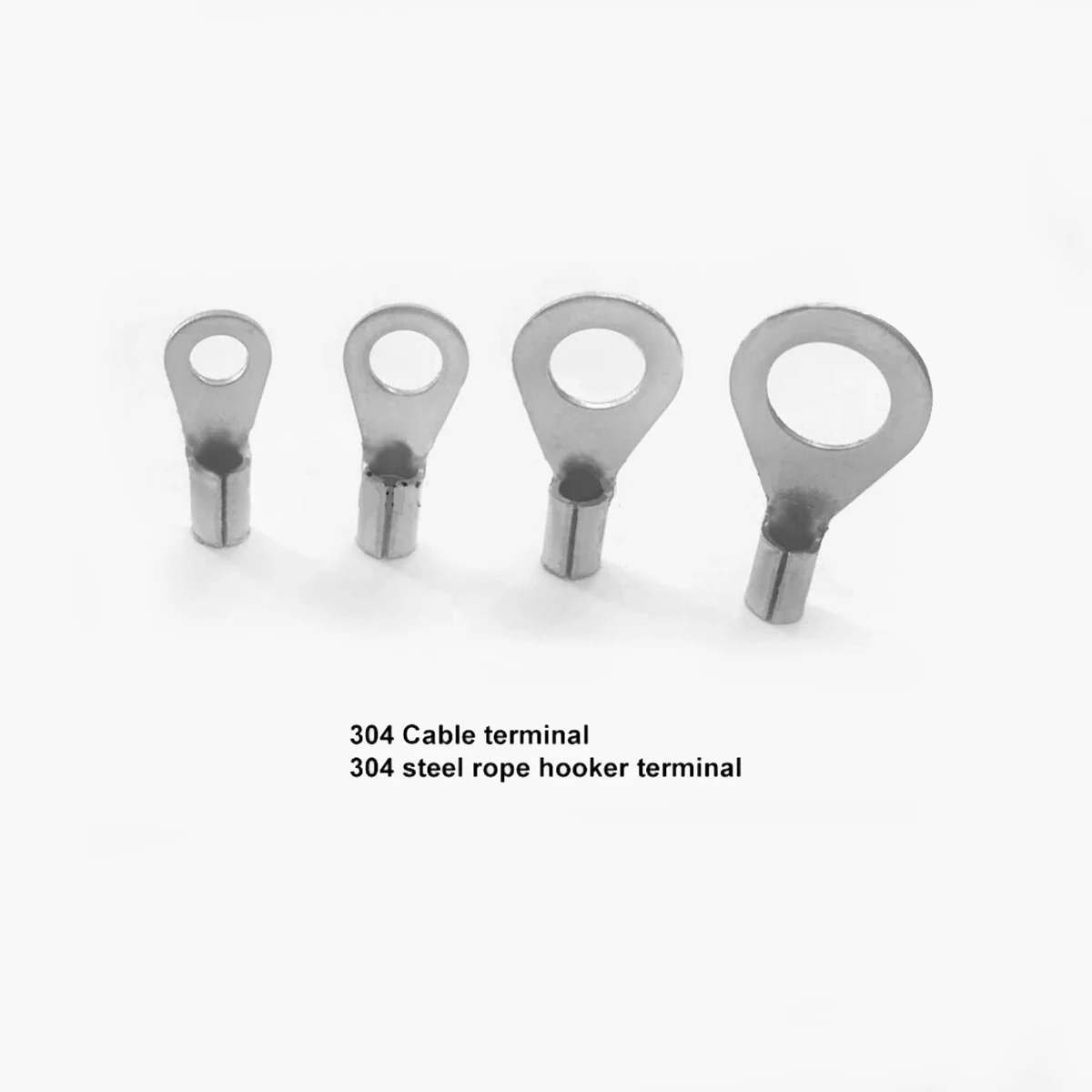 Fibre Rope Terminal 304 steel rope connector OT 1.5mm2 M3 M4 M5 M6 Crimping terminal High ...