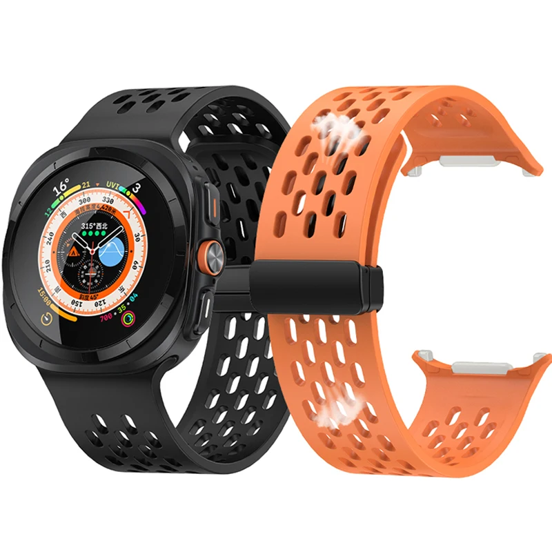 Magnetic Silicone Sport Band Strap