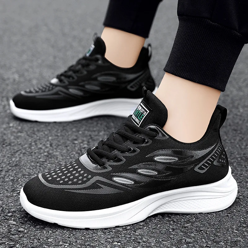 Men Shoes Breathable Classic Running Sneakers for Man Outdoor Light Comfortable Mesh Shoes Slip on Walking ShoesTenis