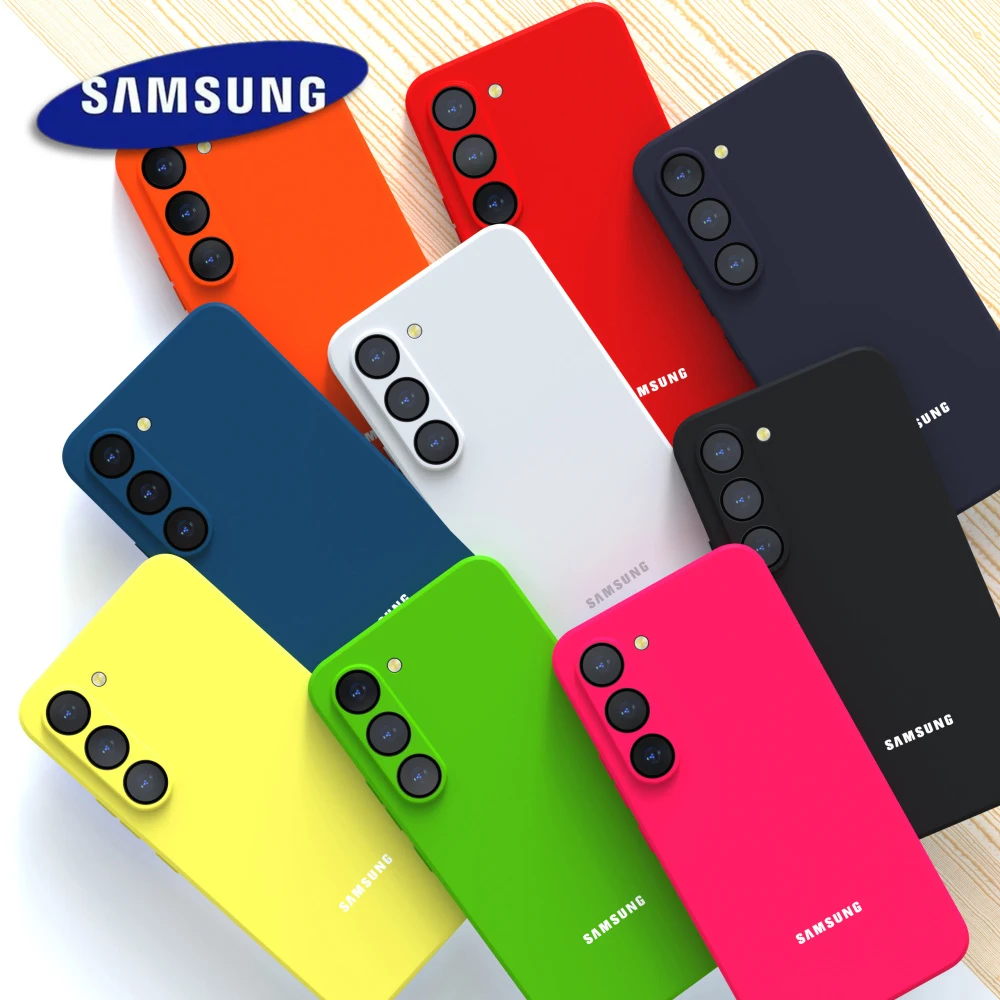 Für Samsung Galaxy S26 S25 S24 S23 S22 Plus FE Ultra A56 A55 A54 A17 A16 Silikonhülle Stoßfeste Soft-Touch Rückseiten-Abdeckung Funda