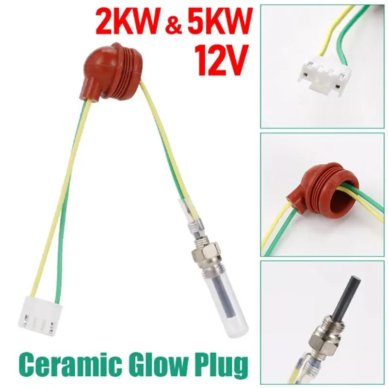 12V 2KW 5KW Chinese Parking Heater Glow Plug Ceramic Pin Wrench Repair Kit For Eberspacher For Webasto Heater Accessories
