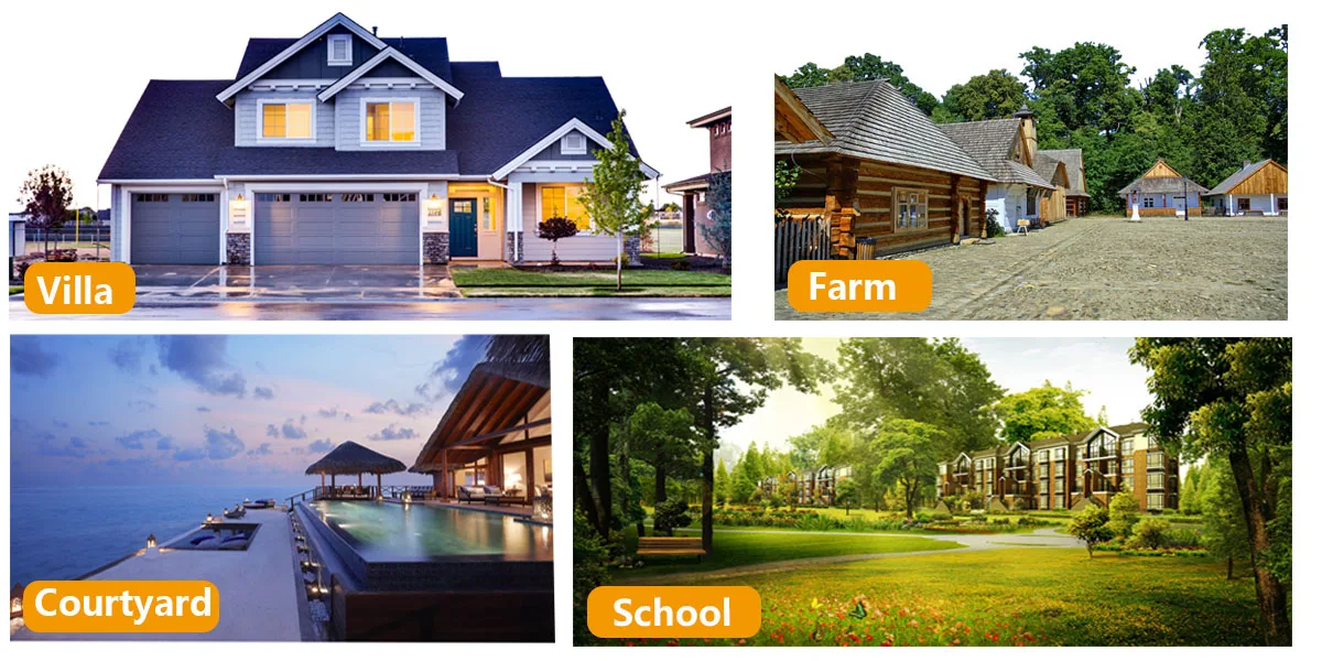WIFI IP Camera Outdoor Video Surveillance External Protection Recorder PTZ Dual Lens 2.8mm-12mm 4X ZOOM Color Night