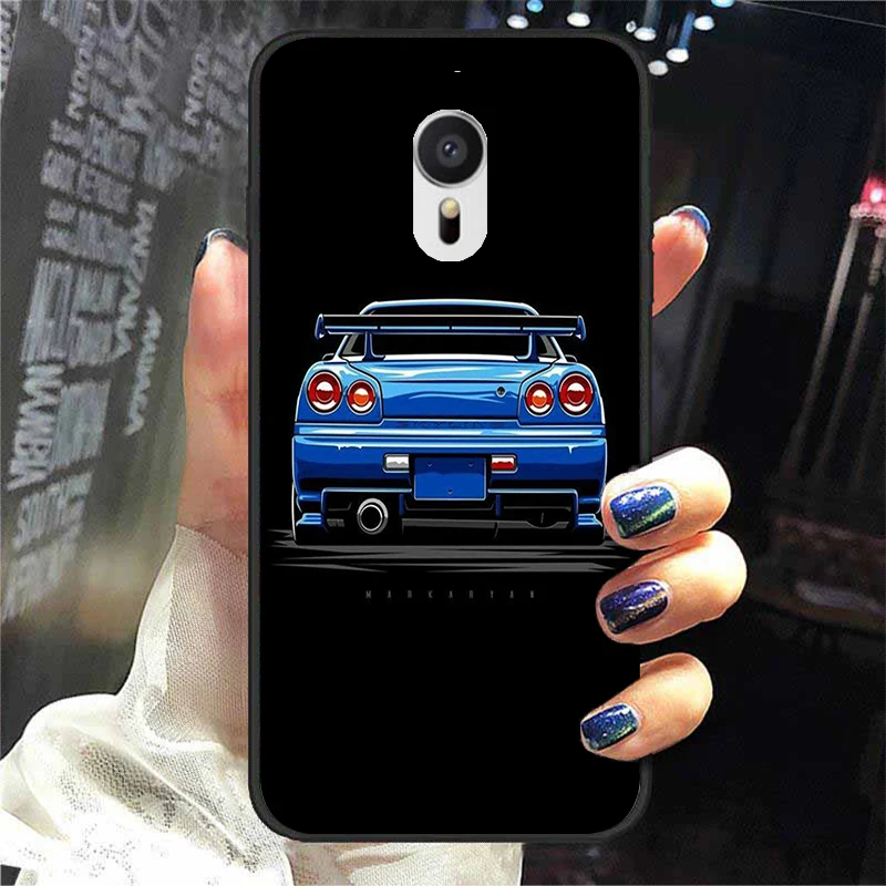 Silicone Phone Case For Meizu MX5 MX6 Cases Soft Cover Fundas For meizu mx5 mx6 Shell Fashion Cool JDM Sports Car Bumper best meizu phone cases Cases For Meizu