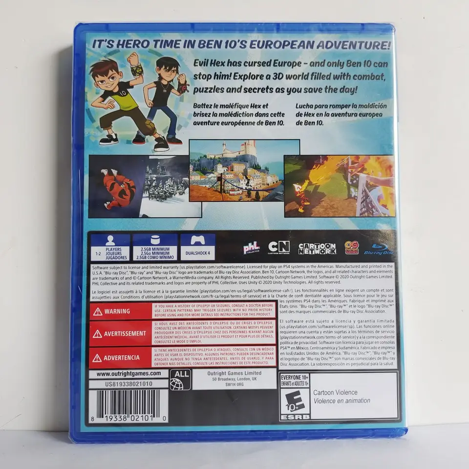 Ben 10 Power Trip Brand new Genuine Licensed New Game CD PS5