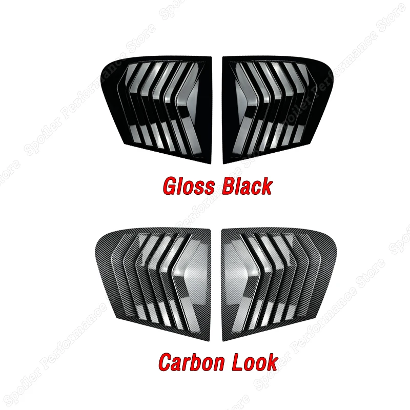 Auto Hinten Seite Fenster Fensterläden für BMW 1er F20 118i 120i 2011-2019,  Hinten Dreieck Fenster Lüftung Luftschlitz Dekoration Abdeckung Auto  Zubehör,Carbon Fiber Look: : Auto & Motorrad