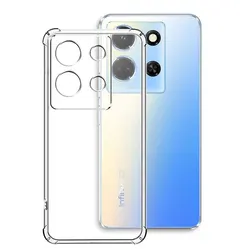 Custodia per telefono in silicone trasparente e antiurto - Cover posteriore morbida