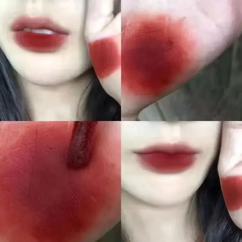 Small Emotional Lip Mud Matte Durable Waterproof Longlasting Hidden Lip Pattern Coloring Lip Small Convenient to Carry Lip Gloss 5