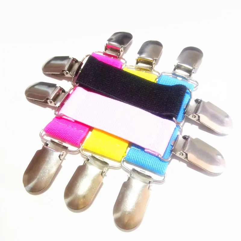 Metal Duckbill Cardigan Clip Non-Slip Garment Waistband Extender Clothes Clip Practical Elastic Pair Clip Shawl Suspenders Clip
