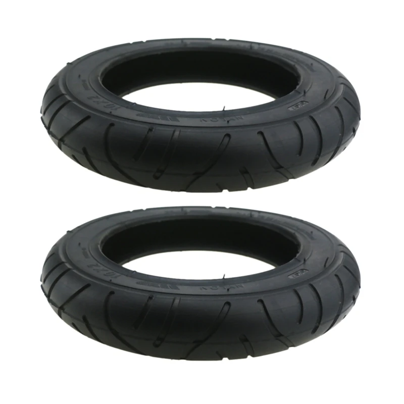 

2X For Xiaomi Mijia M365 10 Inch Electric Scooter Tire 10 X 2 Inflatable Solid Tire Wanda Tire
