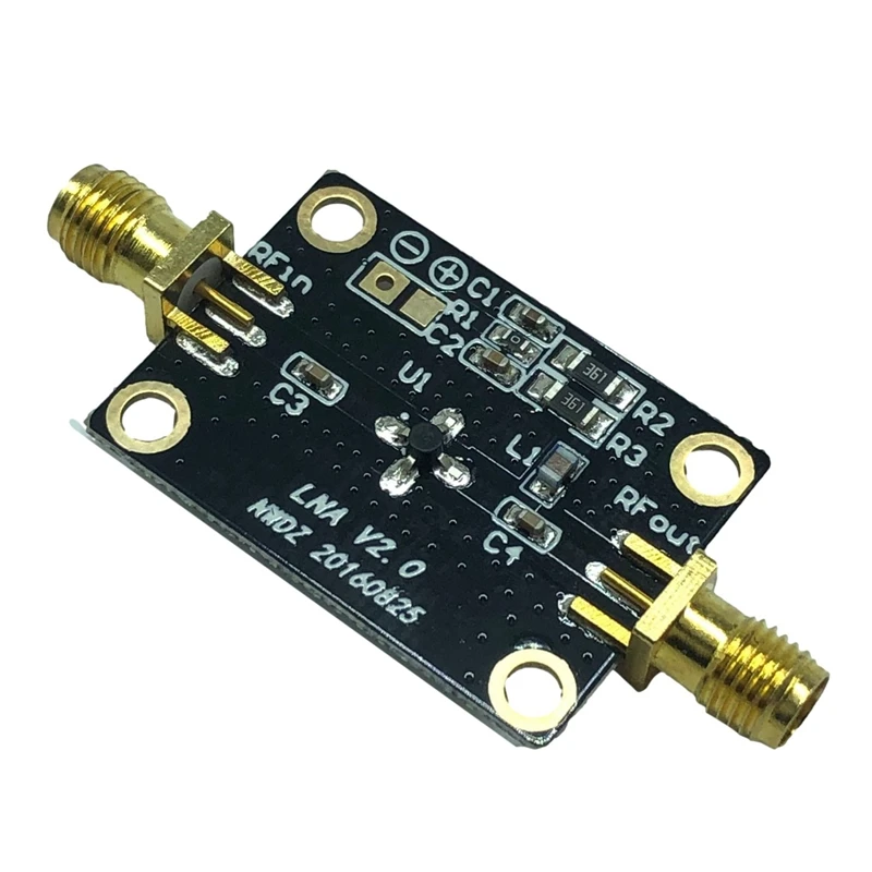 

NEW-10K-3G Broadband Amplification RF Amplification Typical Gain 26DB@1.5G High In-Band Gain Flatness LNA Switch