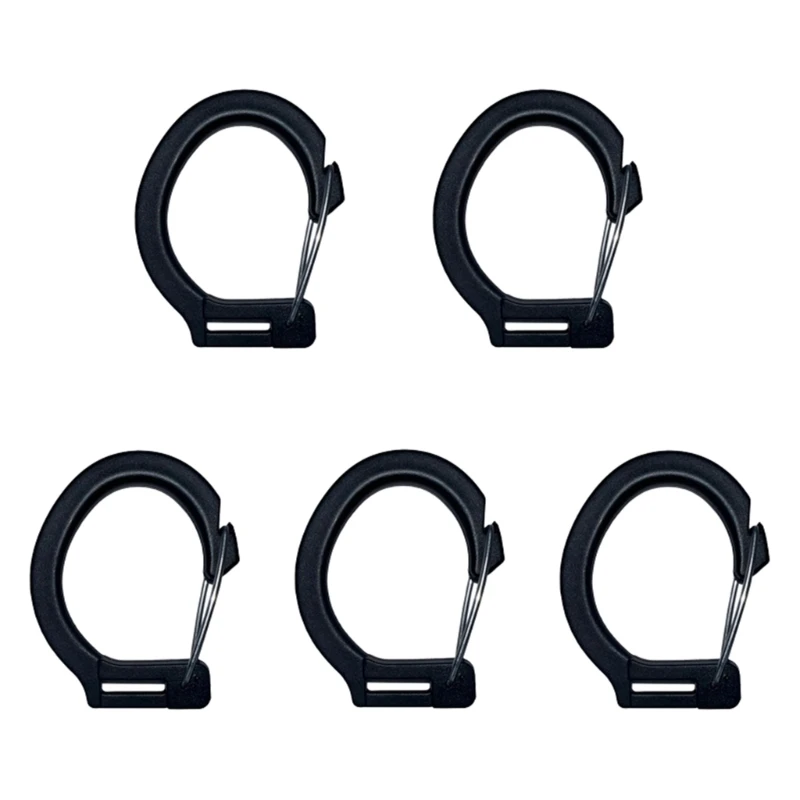 

25UC 5 шт. пластиковые крючки для кемпинговой палатки с пряжкой караваны тент вешалка для палатки пряжки