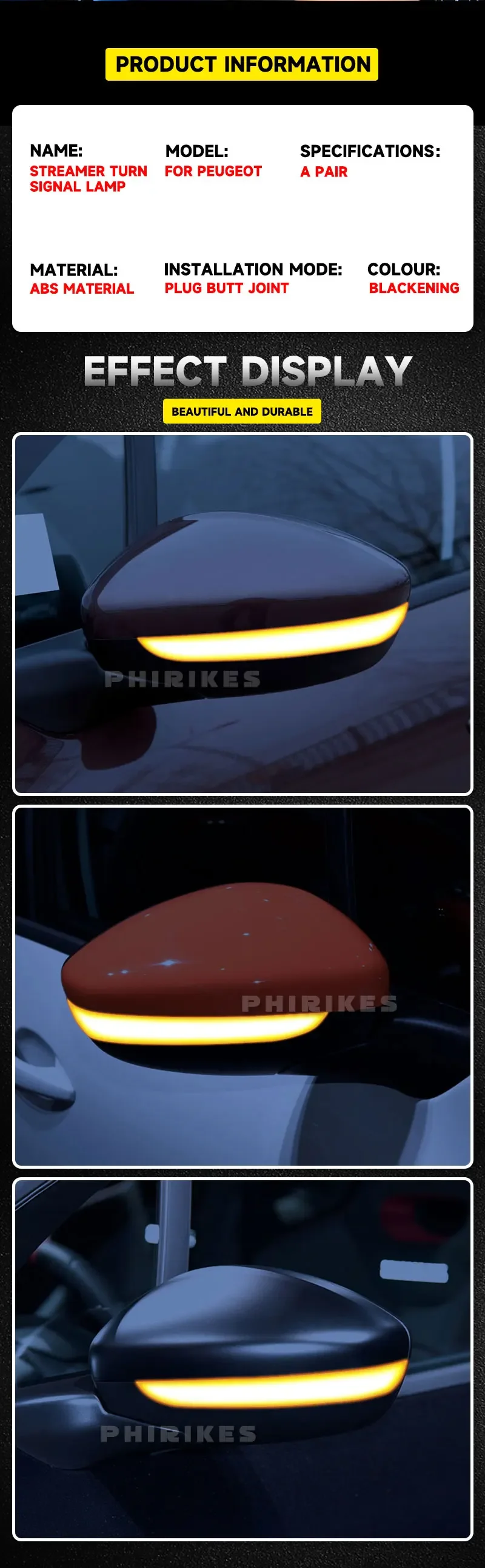 Freccie Dinamiche A LED Per Citroen C3, C4, Cactus - Effetto Super Moderno E Sicuro - Foto 4