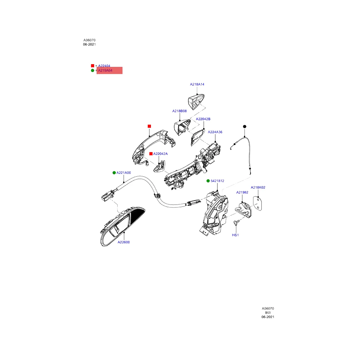 Front Left Center Door Lock Latch Actuator CN15-A219A65-FC for Ford Ecosport 2013- Door Lock Pins Hatch CN15A219A65