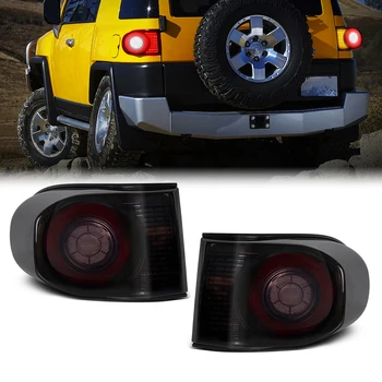 For Toyota FJ Cruiser 2007 2008 2009 2010 - 2018 2019 2020 LED Car Tail Lamps Reverse Brake Dynamic Turn Signal Taillights 12V 1