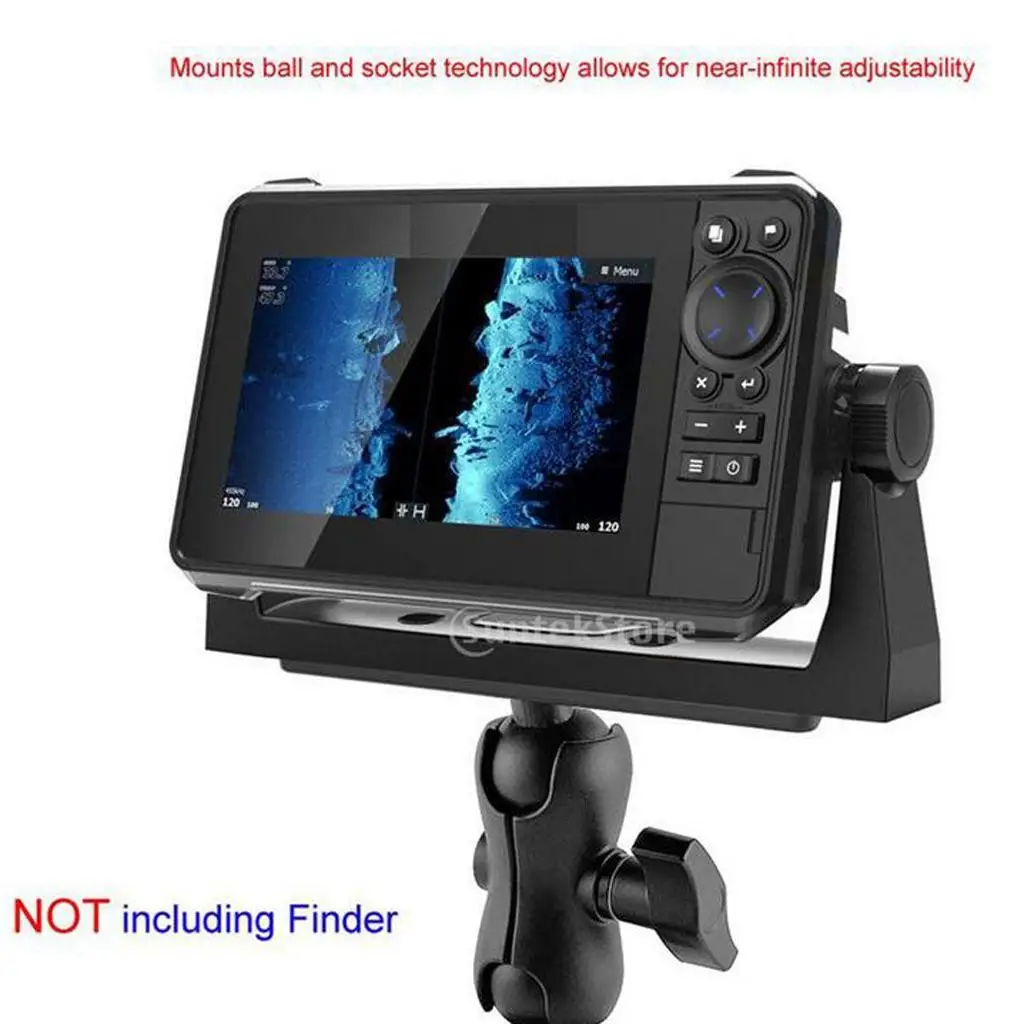 Fish Mount Nylon Kayak Ball-Mount Holder Support Bracket Install