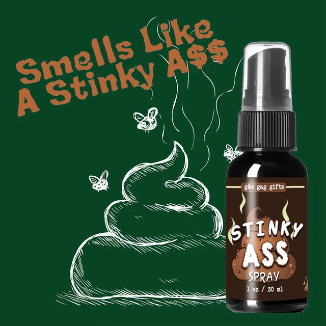 30ML Liquid Fart Spray Can Stink Bomb Ass-Smelly Stinky Gas Crap