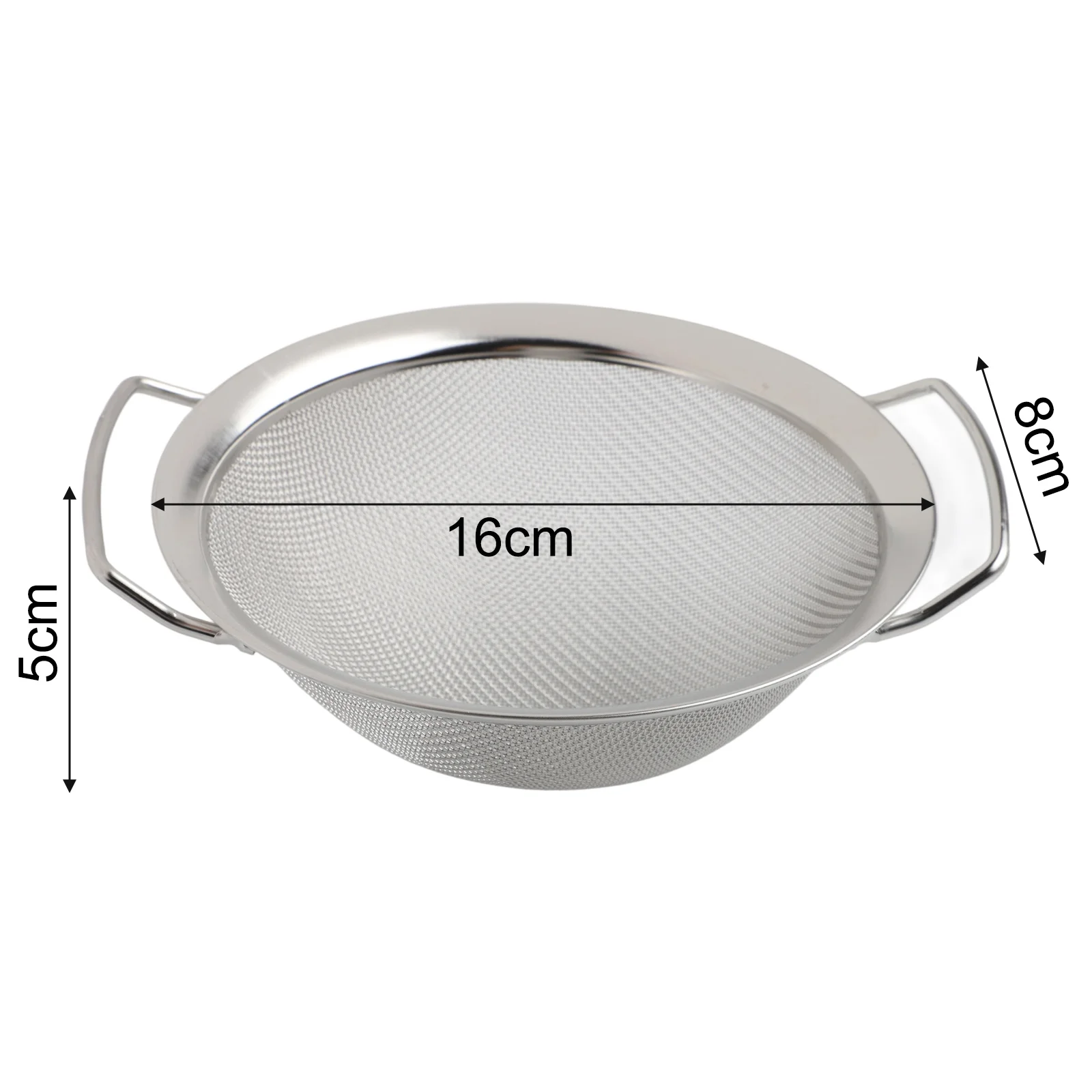 Kitchen Sink Strainer Filter Double Handle Flour Sieve Filter Kitchen Tidy Various Styles Filters Wide Range Uses Sink Filter Kitchen Sink Filter Sink Strainer