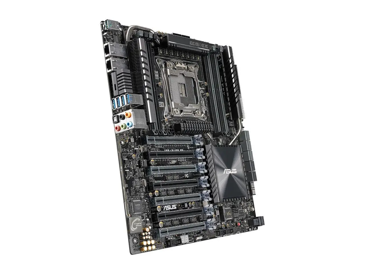 ASUS X99-E-10G WS M.2 USB 3.1 PCIe 3.0 128GB E-ATX Workstation