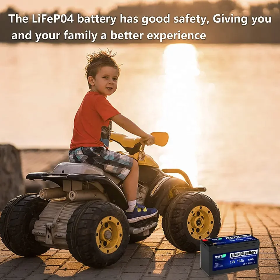 LiFePO4 Battery 12.8V 7Ah 12.8V 5Ah 6ah 8ah With BMS LiFePO4 Battery Pack Lithium
