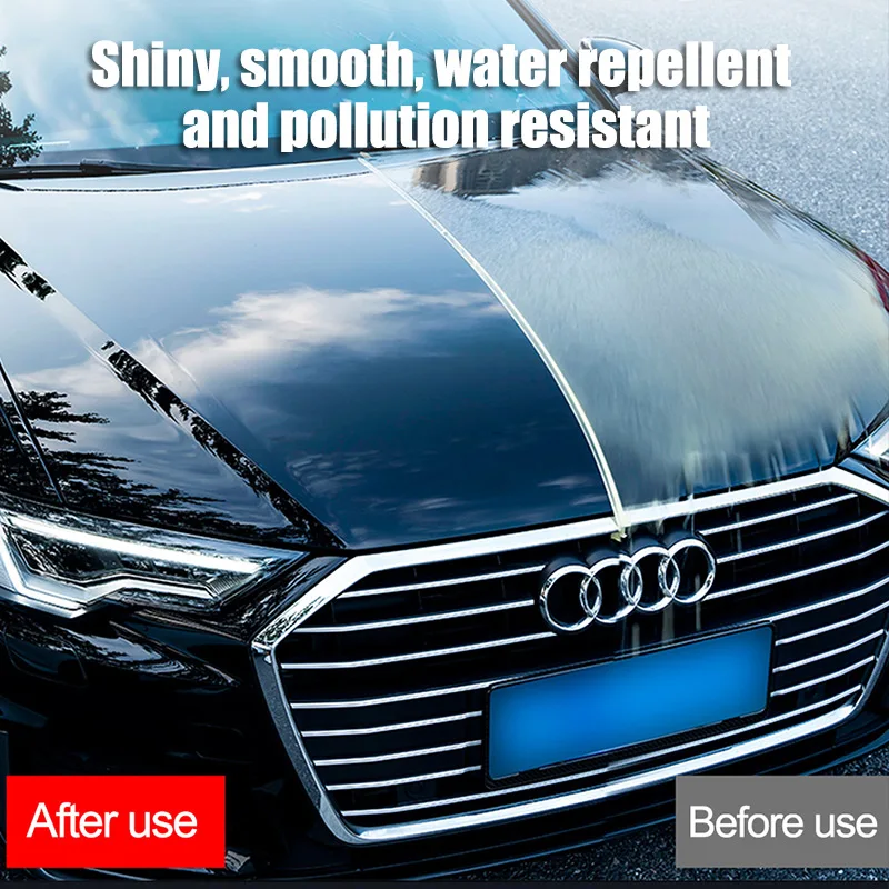 Car Coating Spray Car Coating Agent Ceramic Coating For Auto Paint Crystal Wax Spray Nano Hydrophobic Liquid Polymer Oleophobic Anti Rain Car Polishing
