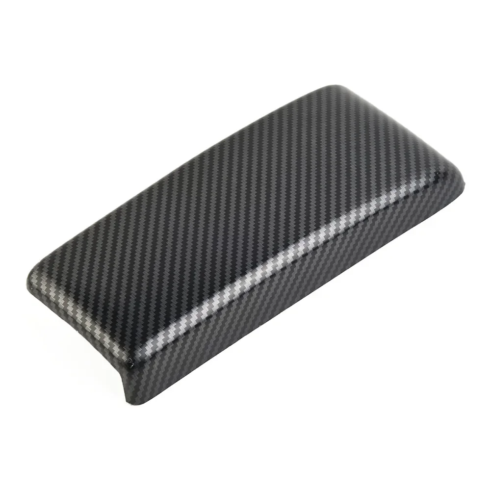 

2Pcs Car Center Armrest Box Panel Cover Console Lid Frame For Mercedes-Benz W204 W212 Carbon Fiber Accessories