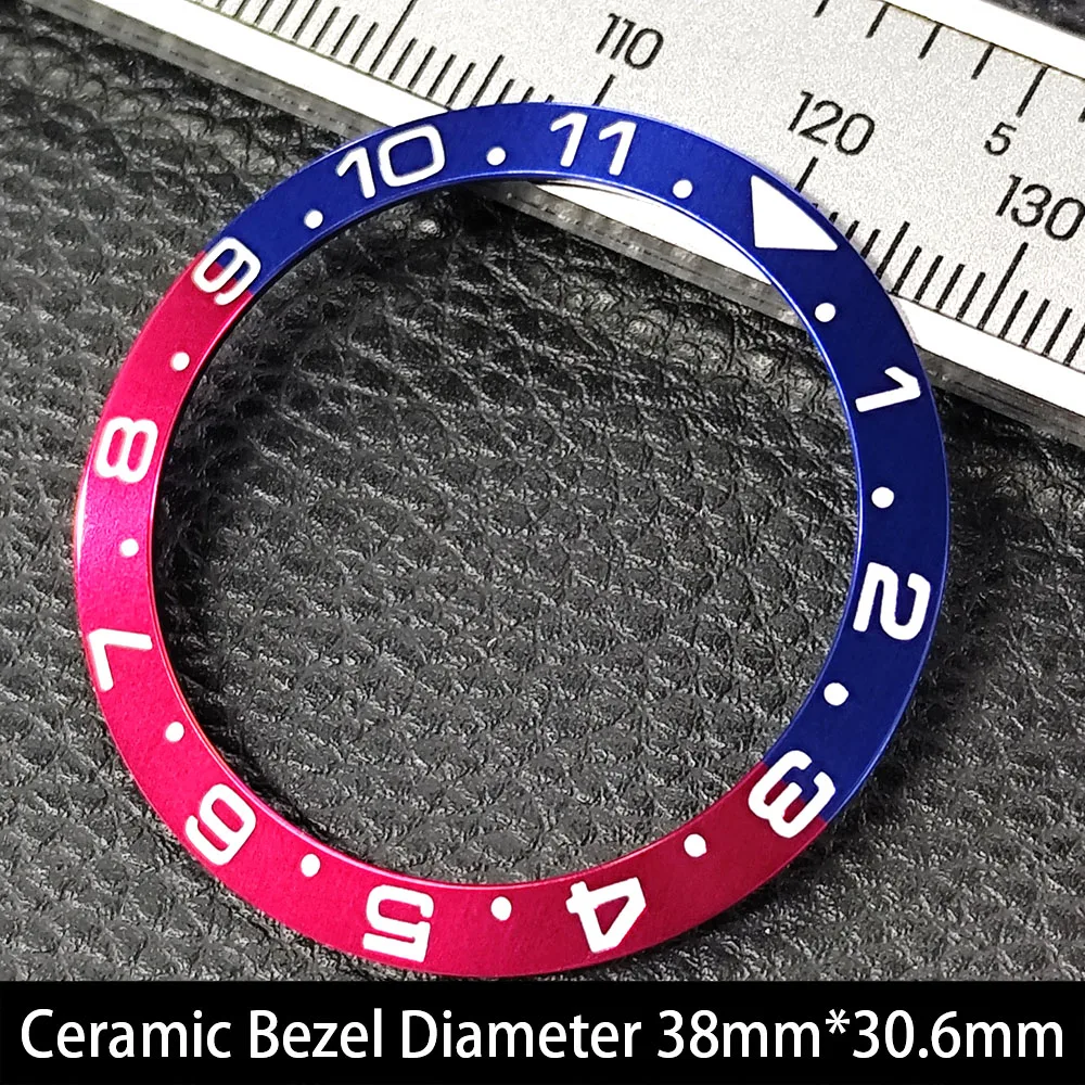 Elegant 38mm Ceramic Bezel Insert