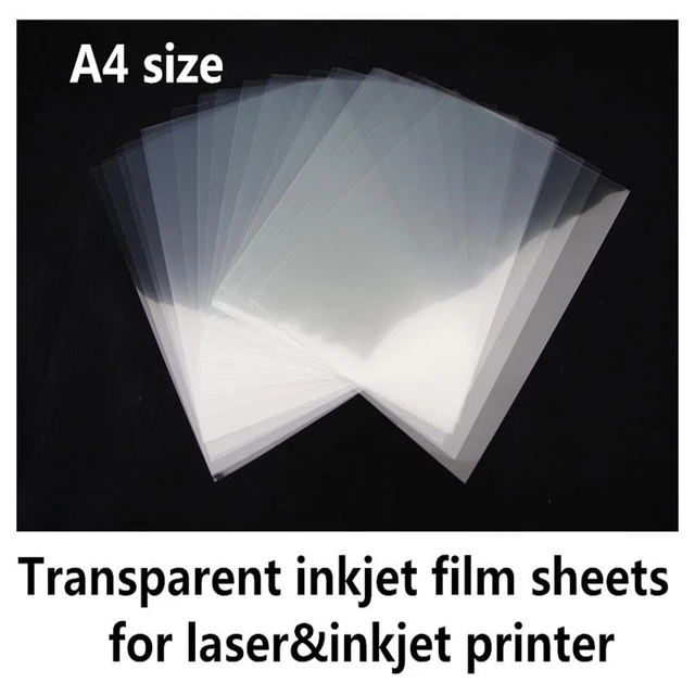 Aufkleber-Folie transparent Inkjet