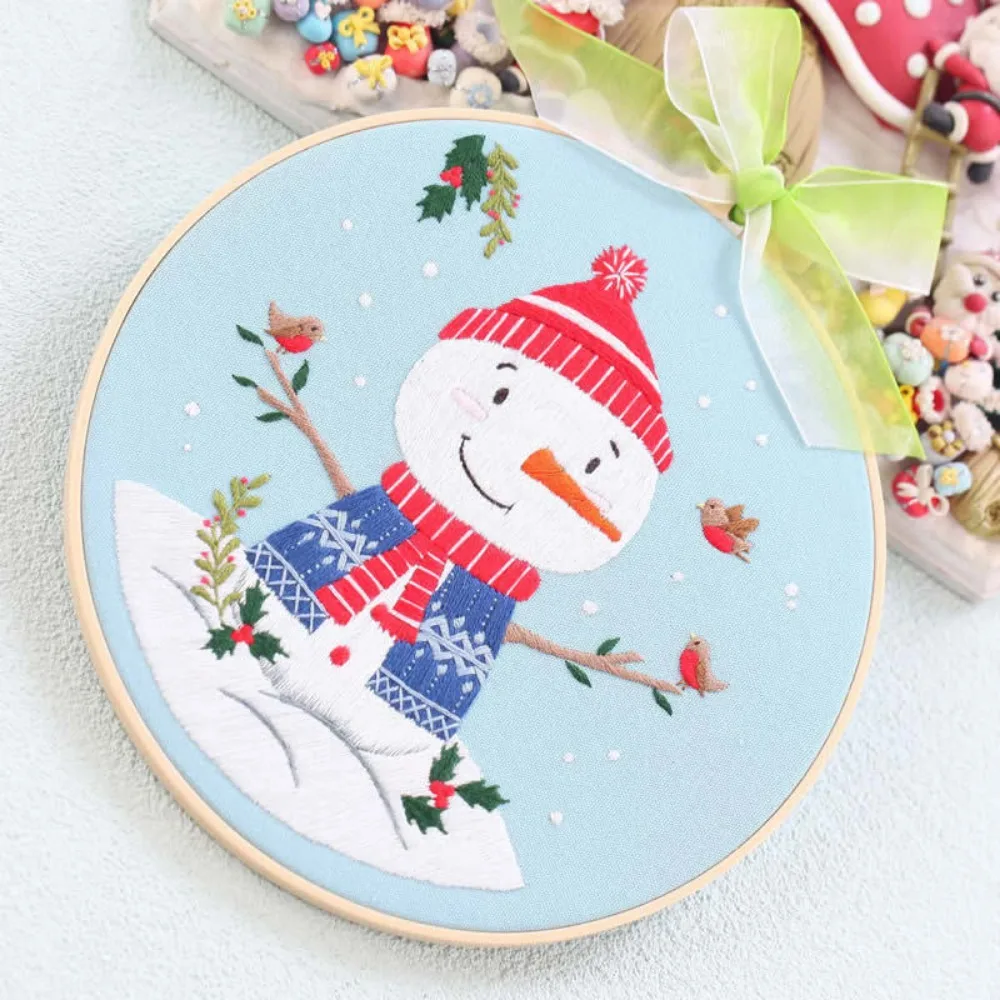 

Набор для вышивки крестиком из хлопка и льна