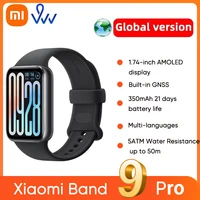 Xiaomi Smart Band 9 Pro 1.74'' Display Smart Bracelet 150+ Sports Modes Sleep Monitoring 21-day Battery Life 5ATM Global Version 1