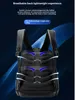 BOPAI The first layer of cowhide backpack; Business backpack; USB backpack; Travel backpack; Large capacity backpack; Multi-func 4
