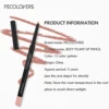 12 Colors Lip Liner , Matte Dewy Finish Long Lasting Waterproof Smudge Proof Lip Liner 2