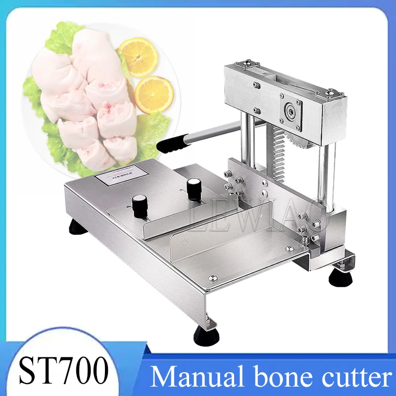 

Commercial Manual Bone Cutting Machine For Cutting Pork Knuckle Ribs Professional Bone Saw Machine