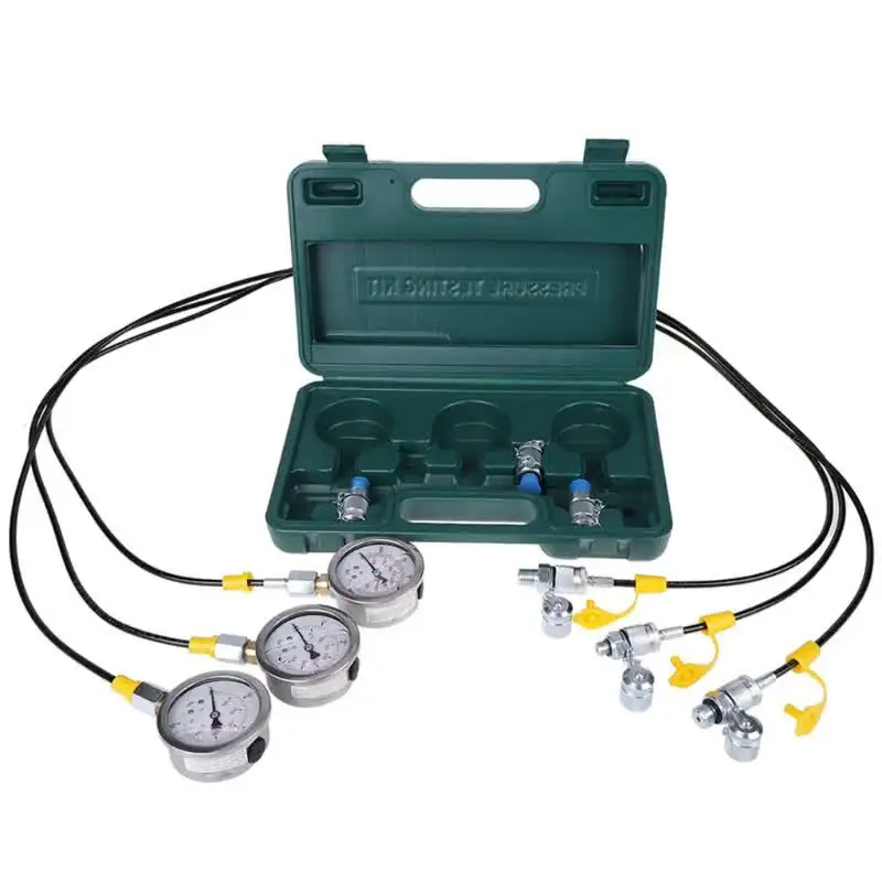 E5BE Portable Excavator Hydraulic Test Satching Catfing с тестированием шлангового манометра и