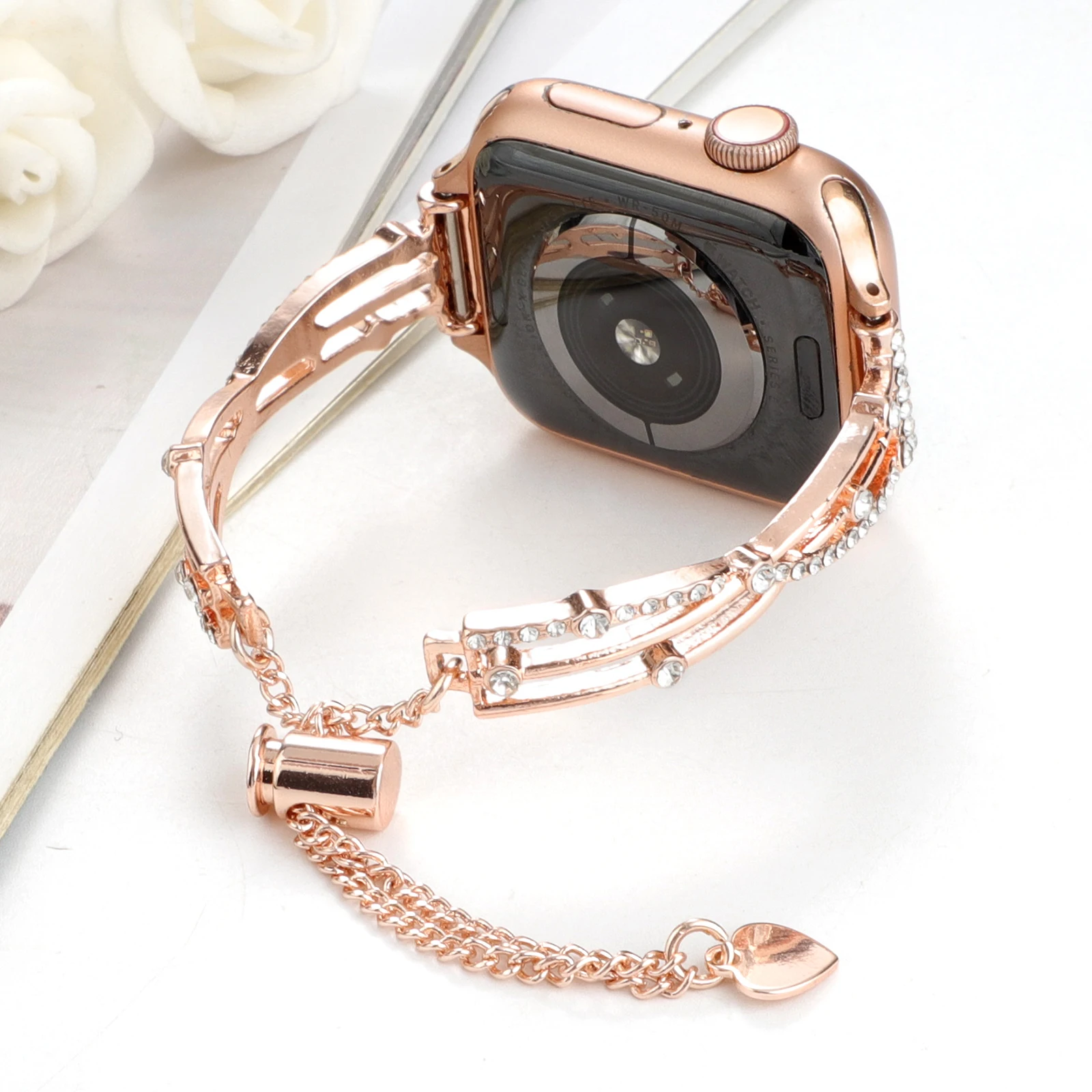 X  Ʈ  ġ  ݼ  ü, Iwatch87654321SE38 40 41 42 44 45 49mm  Ʈ ̾Ƹ ո