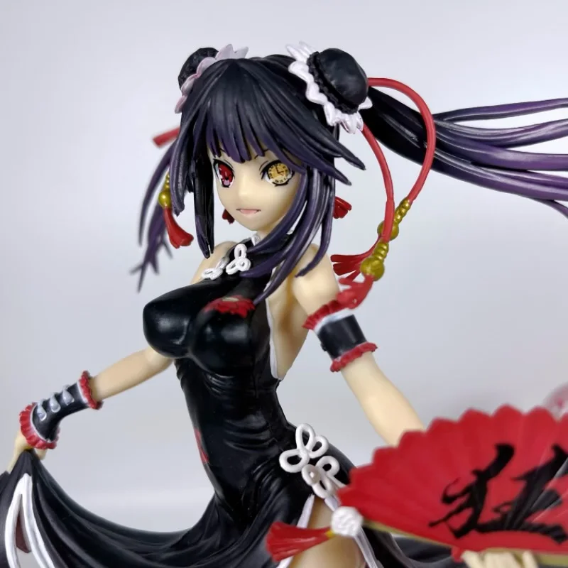 20cm Date A Live Anime Figure Black Dress Casual Wear Kurumi Tokisaki PVC  Action Figure Car Decoration Collection Model Toy Gift - AliExpress